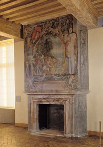Fireplace in the Chambre du Roi