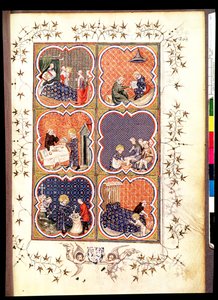 Six Scenes from the Life of Saint Louis, from the Grandes Chroniques de France