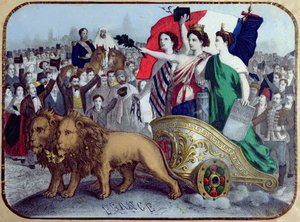 France proclaiming Liberty, 1848