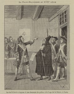 Freemasonry in the 18th Century: The Duc d