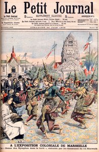 French Colonial Exposition in Marseilles - Illustration for Le Petit Journal, 24 June 1906