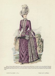 French fashion plate by French School