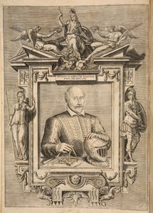 Frontispiece, from Le Diverse Et Artificiose Machine Del Capitano Agostino Ramelli, pub. 1588 by French School