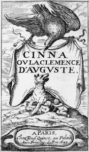 Frontispiece of Cinna ou la Clemence d