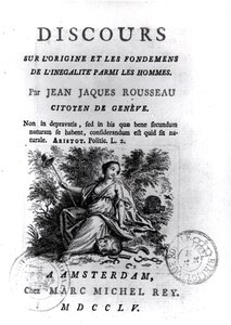 Frontispiece to Discours sur l
