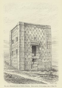 Funereal Tower at Nakht-i-Rustem by French School