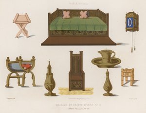 Furniture and Various Objects of 14th-Century France