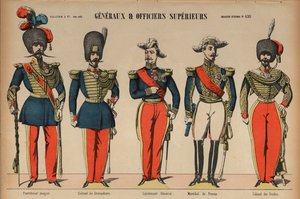 Generals and Senior Officers in the French Army by French School