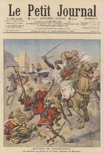 Goumiers Attacking Moroccans Near Casablanca