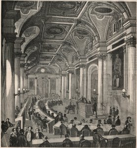Grande salle des reunions au Conseil d