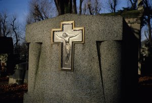 Grave of Rene Lalique by French School