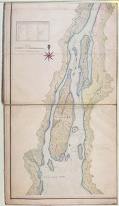 Grosse Isle and Part of Lake Erie, 1796 by French School