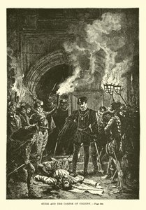 Guise and the Corpse of Coligny by French School