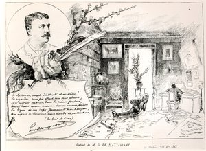 Guy de Maupassant and his Study by French School