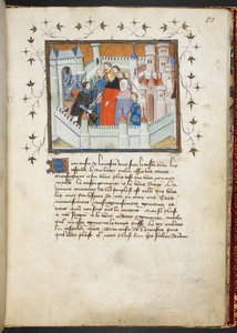 Richard II and Bolingbroke at Flint Castle
