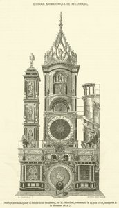 Astronomical clock of the Strasbourg Cathedral by French School