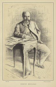 Henry Meilhac, French playwright and librettist by French School