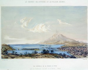 General View of Pointe-a-Pitre in Guadeloupe Before the Earthquake of 1843 by French School