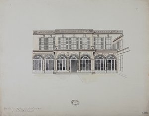 Hôtel de Maurepas, 7 Rue de la Chaise, Paris by French School
