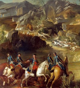 Hunting scene (detail)