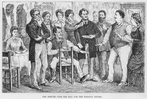 Illustration for The Assommoir, A Realistic Novel, by Emile Zola by French School