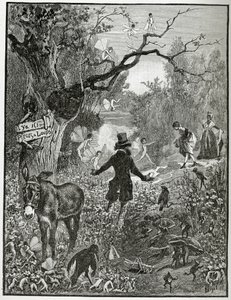 Illustration from Theatre in Freedom by French School