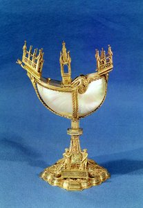 Incense holder in the shape of a boat, from the Treasure of Chartres