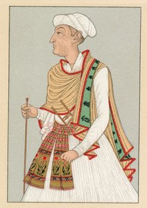 India Costume by French School
