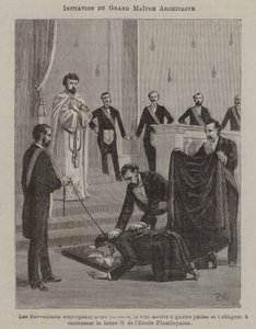 Initiation of a Grand Elect Perfect and Sublime Master by French School