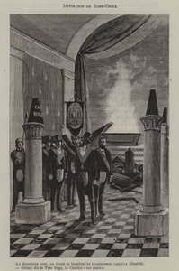 Initiation of a Sovereign Prince Rose Croix by French School