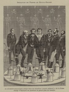 Initiation of a Sublime Prince of the Royal Secret by French School