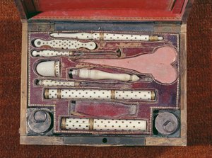 Instrument case for vaccinations, c.1820 by French School