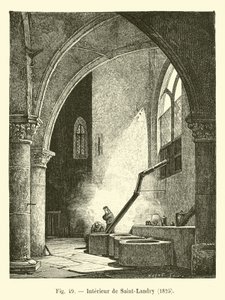 Interior of Saint-Landry, 1825