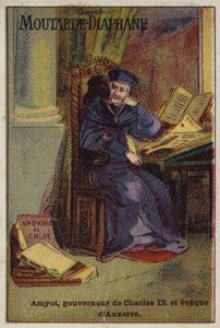Jacques Amyot, French Renaissance writer and translator and Bishop of Auxerre by French School