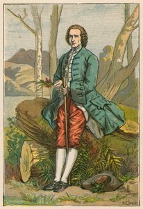 Jean-Jacques Rousseau by French School