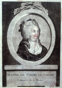 Jeanne de Valois-Saint-Remy, Countess de La Motte, c.1786