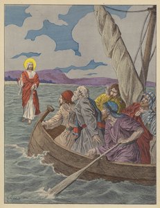 Jesus Christ Walking on the Waters