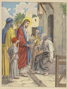 Jesus Heals the Blind Man