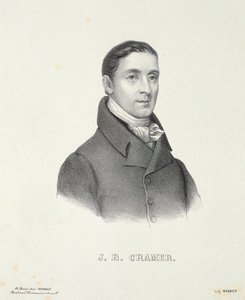Johann Baptist Cramer (1771-1858) Engraved by Magnier by French School