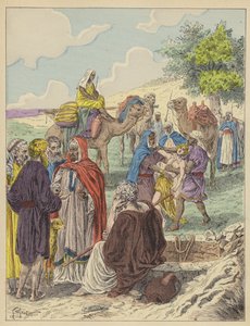 Joseph Sold by His Brothers by French School