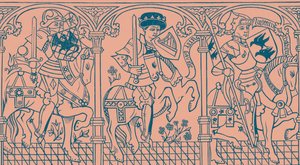 Joshua, King David and Judas Maccabaeus