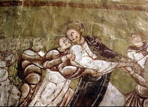 Judas Kissing Christ (detail)