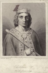 King Childeric II of Austrasia by French School