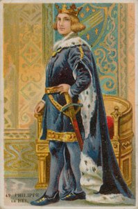 King Philippe IV by French School