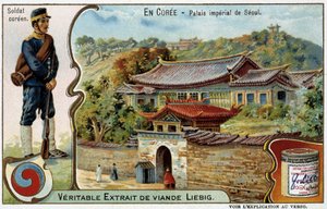 Korea: Seoul Imperial Palace and Soldier