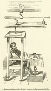 The Balance of Sanctorius by French School