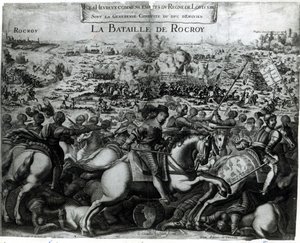 The Battle of Rocroy by French School