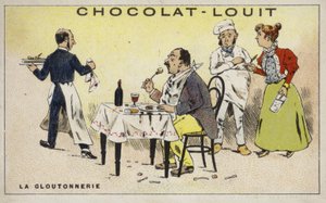 Gluttony by French School