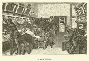 The Study Room by French School