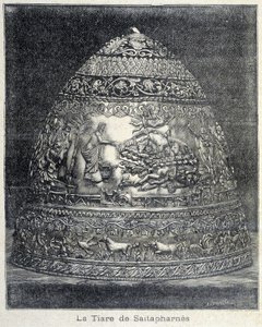 The tiara of Saitapharnes - in “Le Peute Parisien”